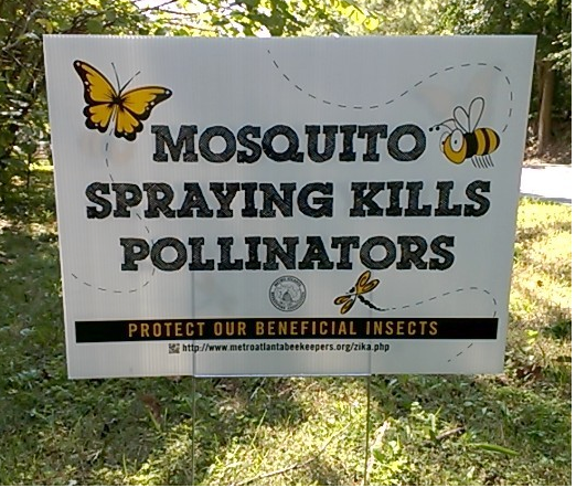 Mosquito Spraying Kills Pollinators